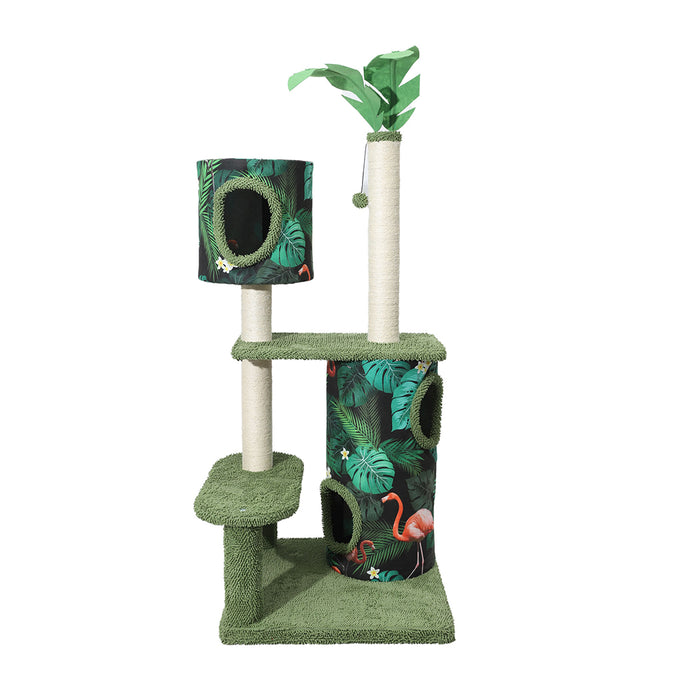 Pawzee 150cm Cat Tree Scratching Post Tower | Deluxe Cat Tower