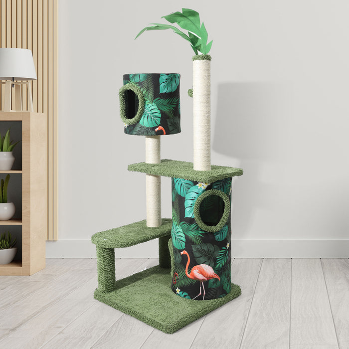 Pawzee 150cm Cat Tree Scratching Post Tower | Deluxe Cat Tower