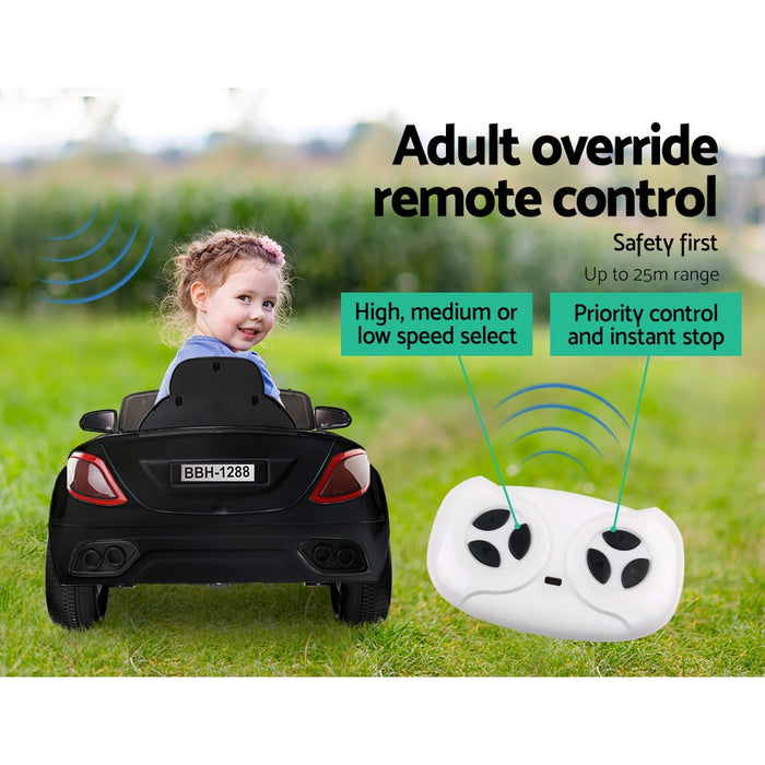 Funzee Kids Ride On Electric Maserati Inspired Car | Electric Toy Sports Cars 12V Battery White