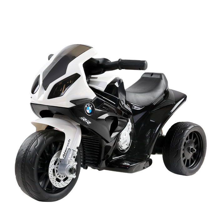 Funzee Kids Ride On BMW  Electric Motorbike | BMW Licensed S1000RR White Electric Motorcycle