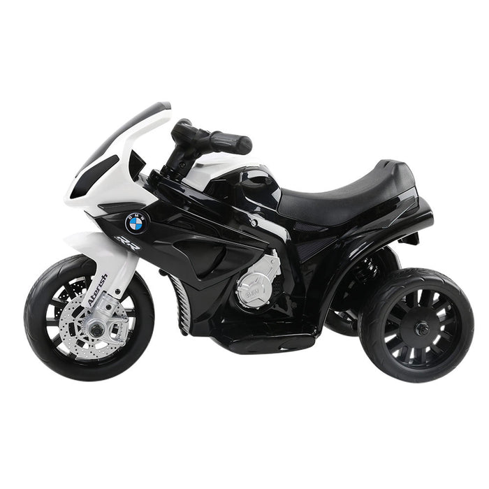 Funzee Kids Ride On BMW  Electric Motorbike | BMW Licensed S1000RR White Electric Motorcycle