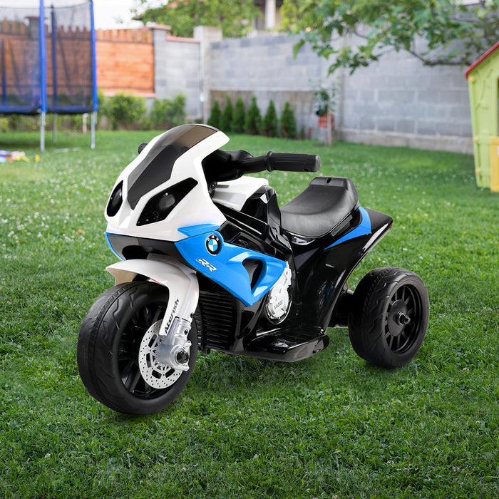 Funzee Kids Ride On BMW Electric Motorbike | BMW Licensed Blue S1000RR Electric Motorcycle