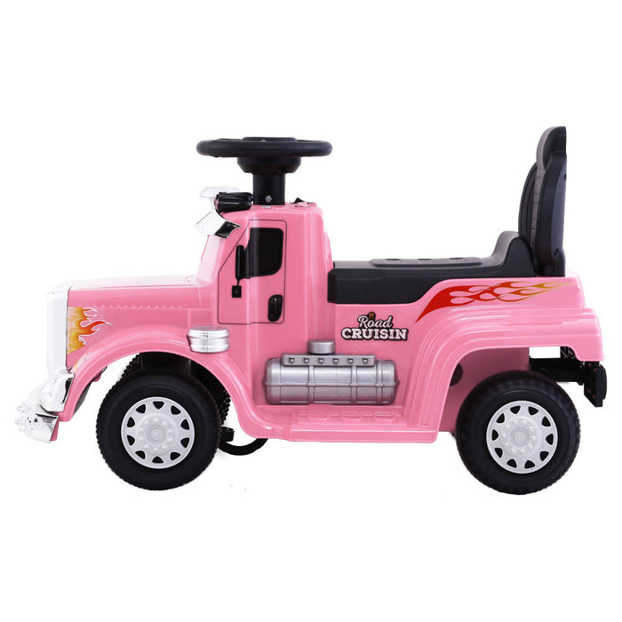 Funzee Kids Ride On Electric Toy Truck | Kids Battery Operated Ride on Truck in Pink