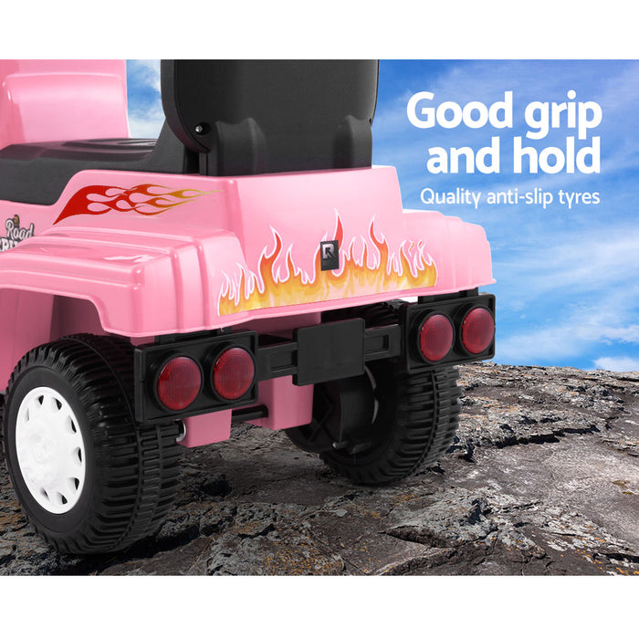 Funzee Kids Ride On Electric Toy Truck | Kids Battery Operated Ride on Truck in Pink