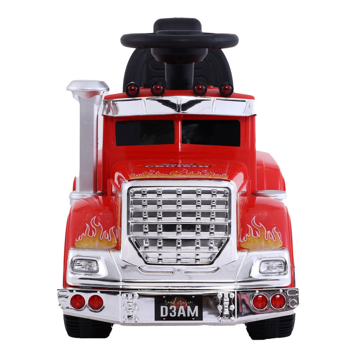 Funzee Kids Ride On Electric Toy Truck | Kids Battery Operated Ride on Truck in Red