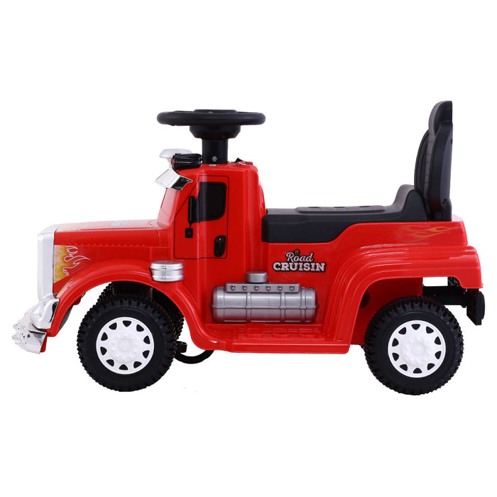 Funzee Kids Ride On Electric Toy Truck | Kids Battery Operated Ride on Truck in Red