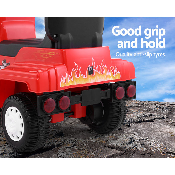 Funzee Kids Ride On Electric Toy Truck | Kids Battery Operated Ride on Truck in Red