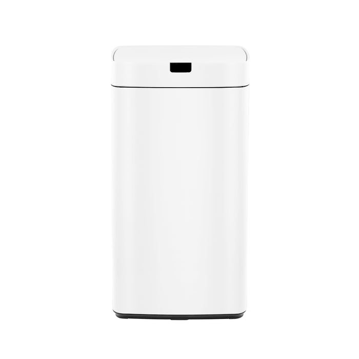 Automa 45L White Motion Sensor Rubbish Bin | Hands Free Rubbish Bins