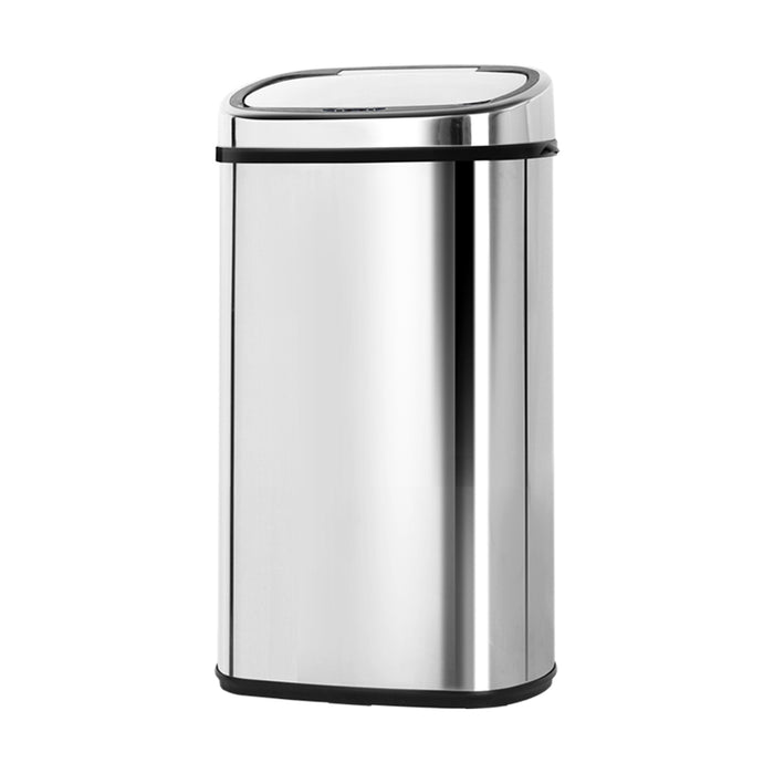 Automa 68L Stainless Steel Motion Sensor Rubbish Bin | Hands Free Rubbish Bins