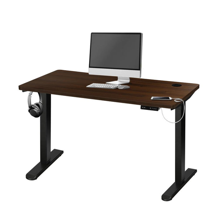 Leno Premium 71-116cm Electric Adjustable Standing Desk | Motorised Office Desk with USB & Type C Ports | 3 Frame Colours - 4 Table Choices