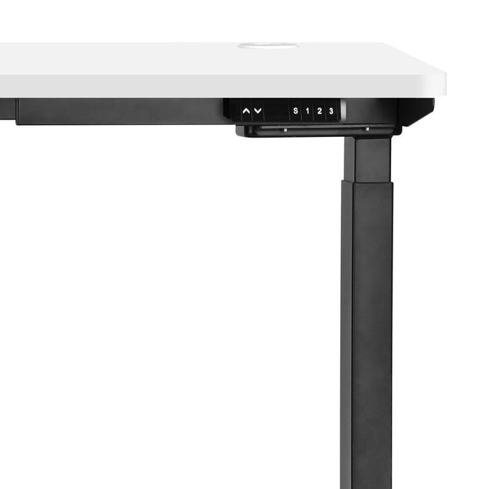 Milos Ultra Premium 71-116cm Electric Dual Motor Standing Desk | Motorised Office Desk with USB & Type C Ports | 3 Frame Colours - 4 Table Choices