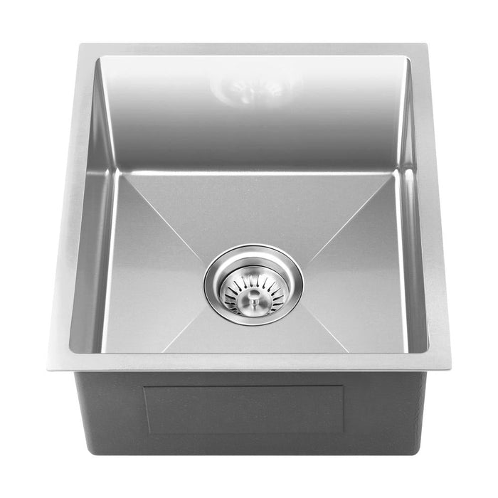 Super High Quality Stainless Steel Kitchen Sink in Black or Silver Finish | Kitchen Laundry Steel Sinks |  Single or Double Bowl