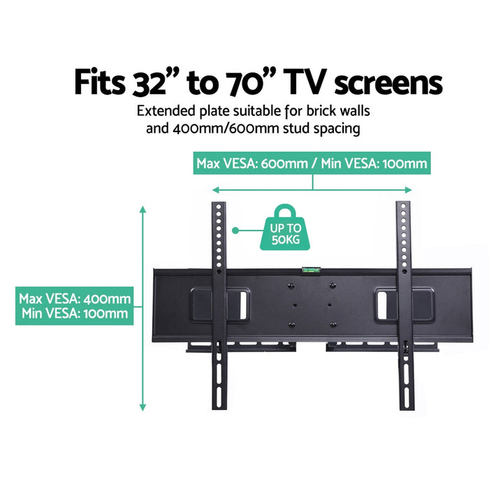  32 - 70 Inch  Multi Directional Full Motion Tilting TV Wall Mount | TV Bracket Swivel LED LCD Plasma VESA