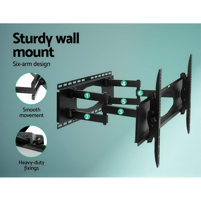  32 - 80  Inch Multi Directional Full Motion Tilting TV Wall Mount | TV Bracket Swivel LED LCD Plasma VESA