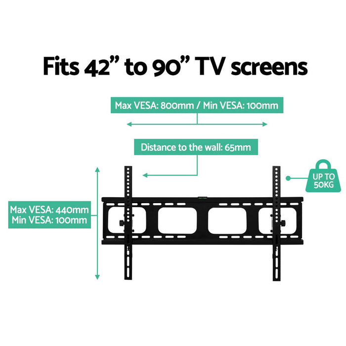 42- 90 Inch Full Motion Tilting TV Wall Mount | TV Bracket Swivel LED LCD Plasma VESA