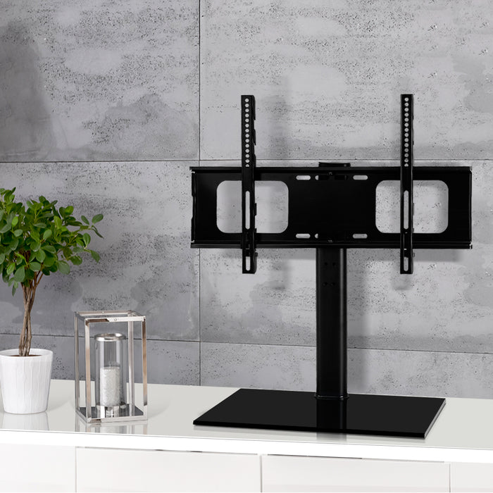 32" to 70" Table Top Swivel Mounted TV Stand | TV Mounting Bracket Stand