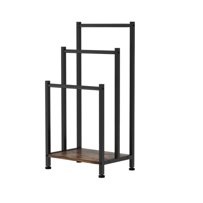 Tasa 3 Tier Freestanding Towel Rack Shelf | Handy Drying Storage Bathroom Rack