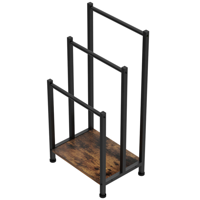 Tasa 3 Tier Freestanding Towel Rack Shelf | Handy Drying Storage Bathroom Rack