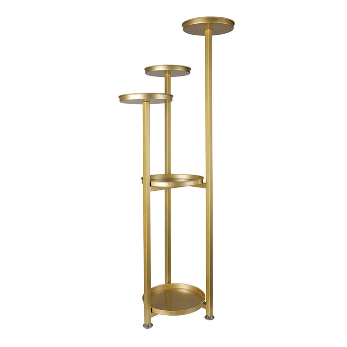 Natura 5 Tier High Quality Metal Plant Stand | Flower Pot Shelves and Stand Display | 2 Sizes - 5 Colours