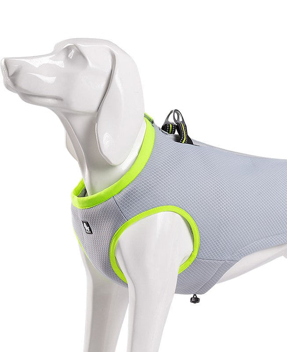 Summer Dog Cooling Vest in Neon Yellow S Size