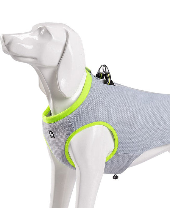 Summer Dog Cooling Vest in Neon Yellow M Size