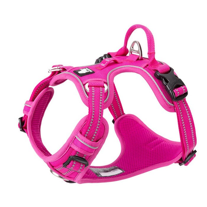 Medium Pet Friendly No Pull Dog Harness Pink