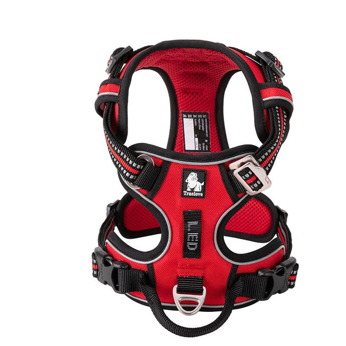 XLarge Pet Friendly No Pull Dog Harness Red