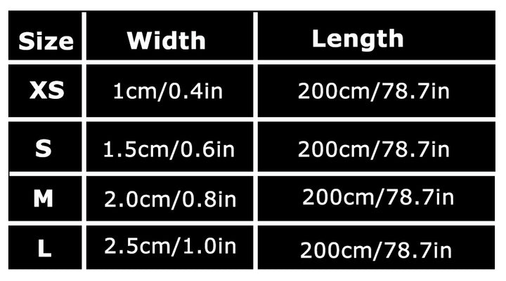 Large Reflective Pet Leash 2 meters Grey