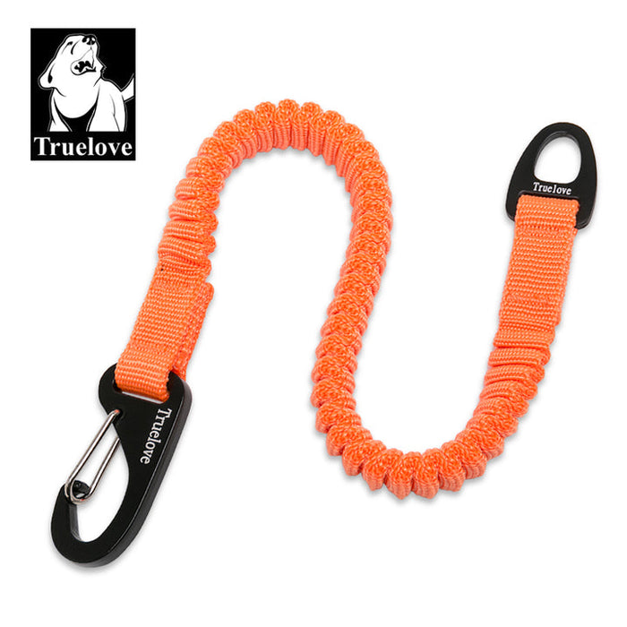 Large Bungee Extension For Leash In Orange Colour