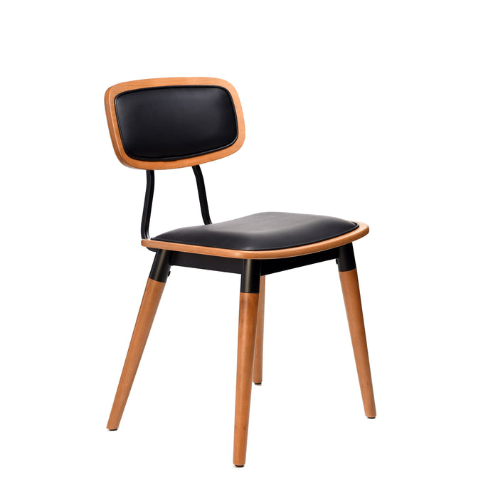 Premium High End Weather Resistant Felix Chair 81cm H - Black Oak