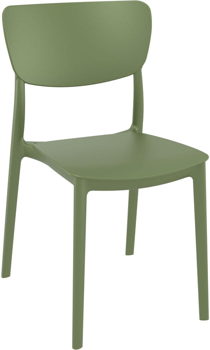 Premium High End Weather Resistant Monna Chair 82cm H - Olive Green