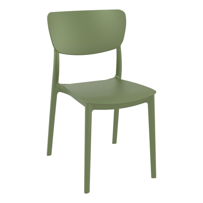 Premium High End Weather Resistant Monna Chair 82cm H - Olive Green