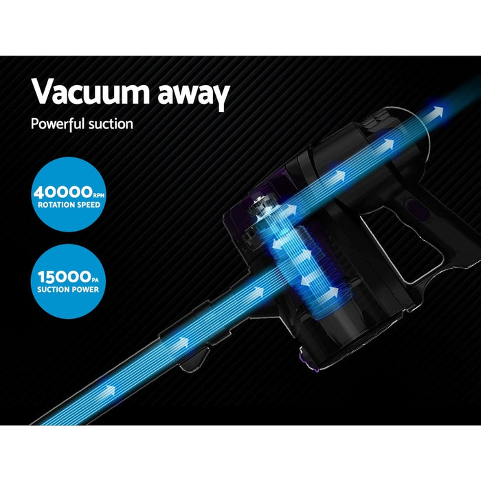 Light Powerful 450W Stick Handstick Vacuum Cleaner | Purple Corded Vacuum Cleaner