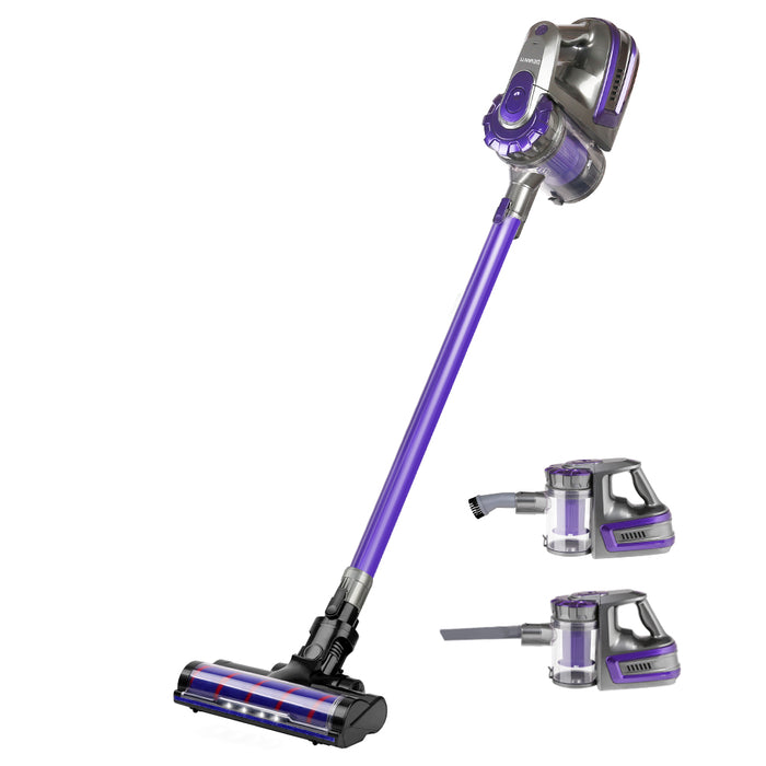 2-Speed with Headlight 150W Stick Handstick Vacuum Cleaner | Purple Cordless Vacuum Cleaner