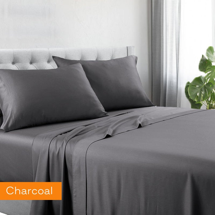 1200TC Premium Hotel Quality Pure Cotton Rich Sheet Set |Soft Touch Luxury Sheets | 7 Sizes - 6 Colours