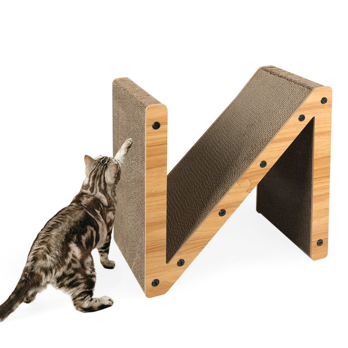 Pawzee Cat Scratcher Scratching Board | Z Shape Cat Scratcher