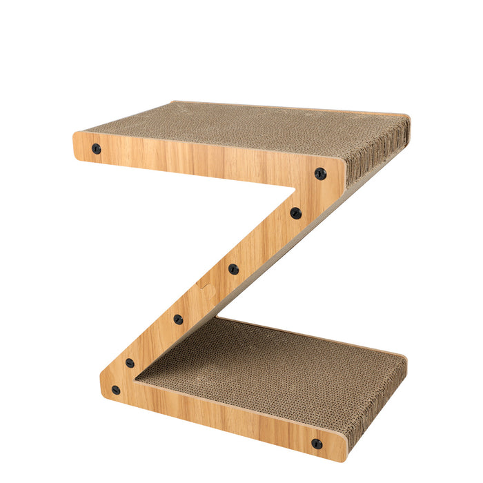 Pawzee Cat Scratcher Scratching Board | Z Shape Cat Scratcher