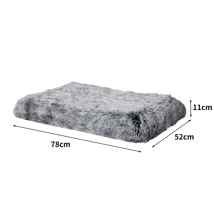 Pawzee Comfy Memory Foam Sofa Pet Bed | Calming Anti Anxiety Dog Bed- Charcoal Small