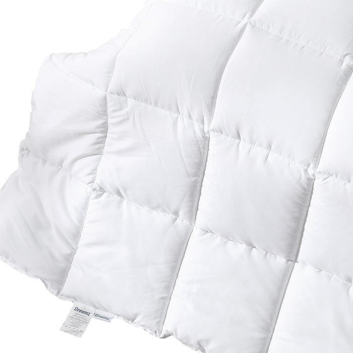 DreamZ Quilts Bamboo Quilt Winter All Season Bedding Doona 700GSM King Single