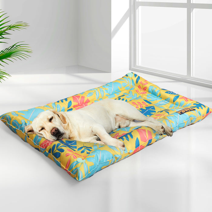 Pawzee Cool Gel Waterproof Pet Bed Mat | Self Cooling Dog Bed | Splash Large