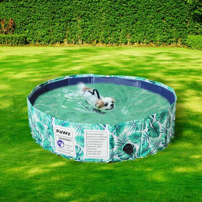 Pawzee 80cm Pet Swimming Pool | Portable Dog Cooldown Pool Fun Play - Summer